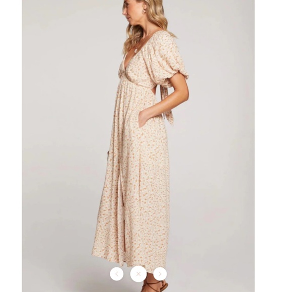 Saltwater Luxe Tristan Midi Dress – Sand - Size Medium - Picture 2 of 15